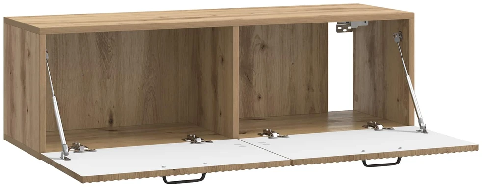 TV staliukas Sieninė TV spintelė 98 x 31 x 30 cm Artisano ąžuolo