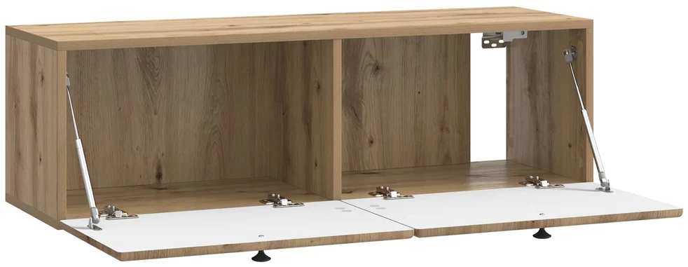 TV staliukas Sieninė TV spintelė 98 x 31 x 30 cm Artisano ąžuolo
