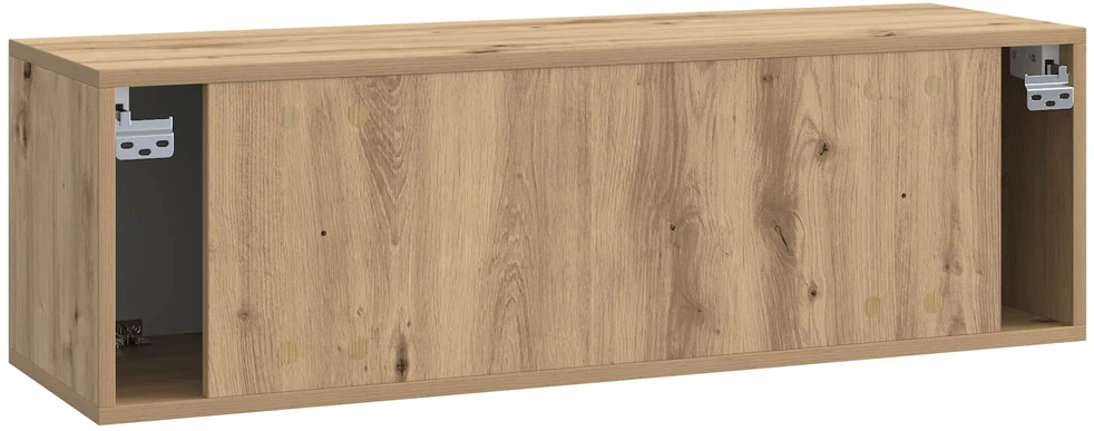TV staliukas Sieninė TV spintelė 98 x 31 x 30 cm Artisano ąžuolo
