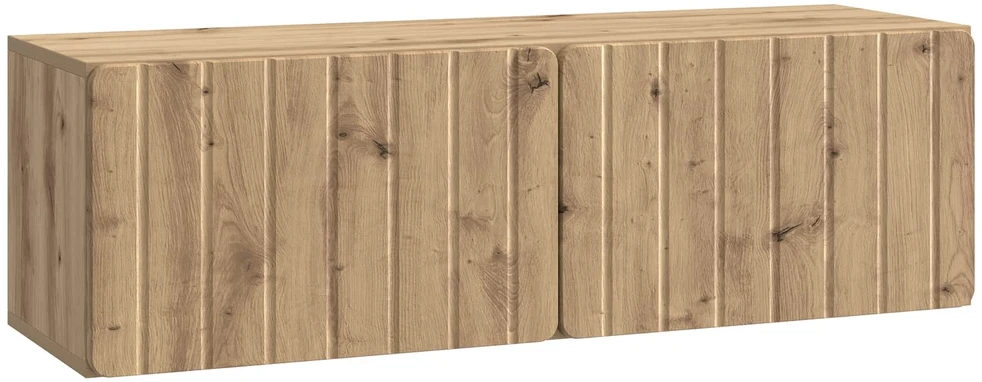 TV staliukas Sieninė TV spintelė 98 x 31 x 30 cm Artisano ąžuolo