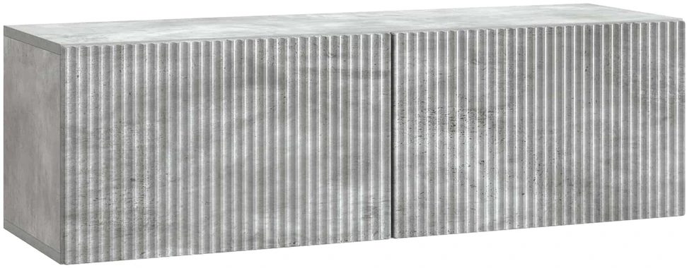 TV staliukas Sieninė TV spintelė 98 x 31 x 30 cm Betono pilka