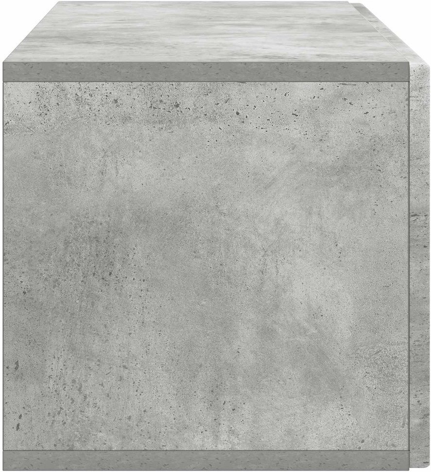 TV staliukas Sieninė TV spintelė 98 x 31 x 30 cm Betono pilka