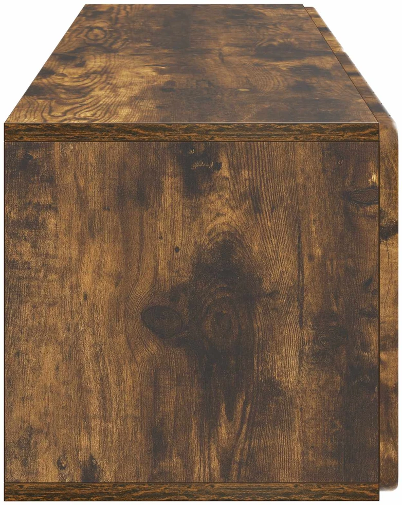 TV staliukas Sieninė TV spintelė 98 x 31 x 30 cm Dūminio ąžuolo