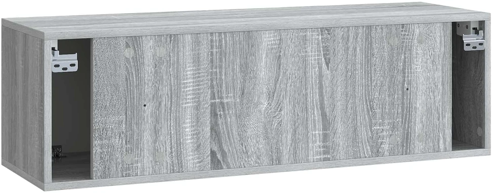 TV staliukas Sieninė TV spintelė 98 x 31 x 30 cm Pilka Sonoma