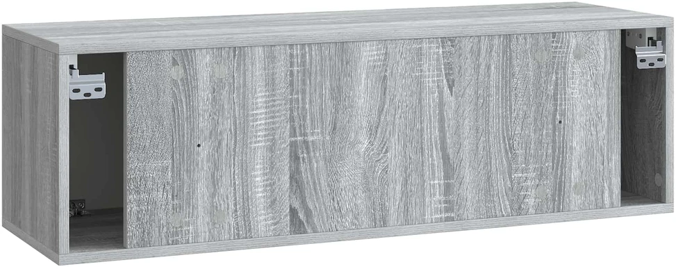TV staliukas Sieninė TV spintelė 98 x 31 x 30 cm Pilka Sonoma