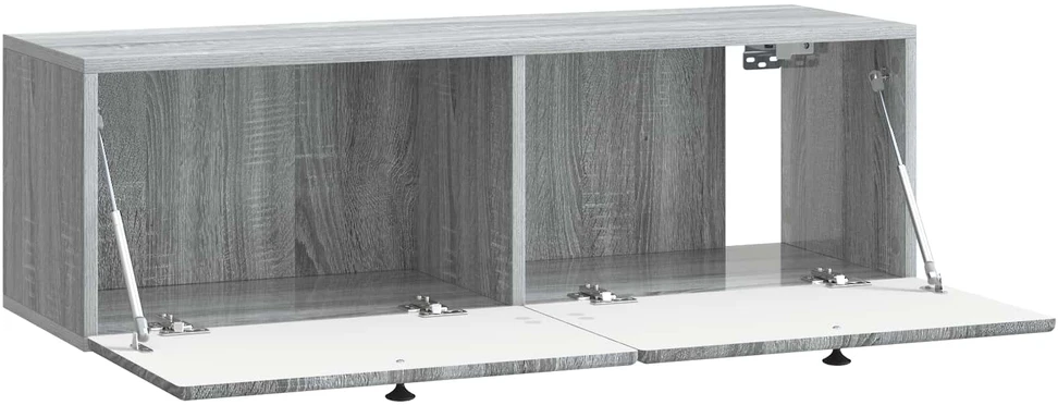 TV staliukas Sieninė TV spintelė 98 x 31 x 30 cm Pilka Sonoma