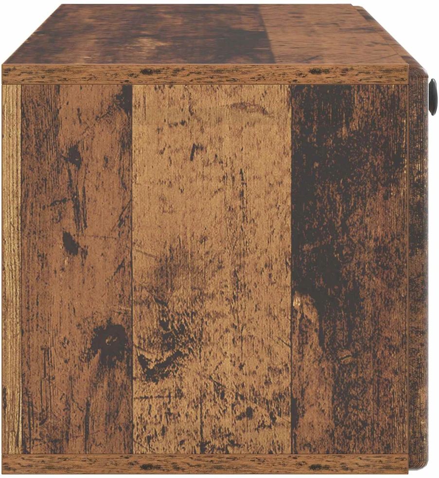 TV staliukas Sieninė TV spintelė 98 x 31 x 30 cm Sendintos medienos