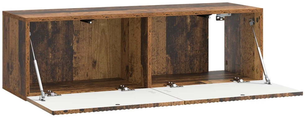 TV staliukas Sieninė TV spintelė 98 x 31 x 30 cm Sendintos medienos