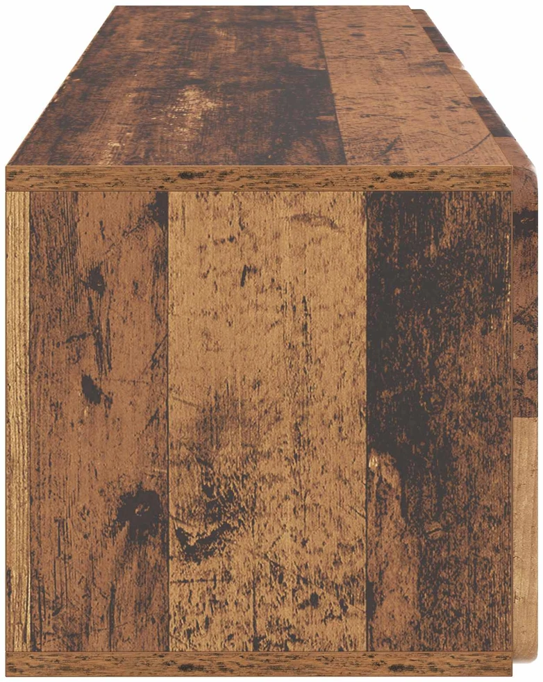 TV staliukas Sieninė TV spintelė 98 x 31 x 30 cm Sendintos medienos