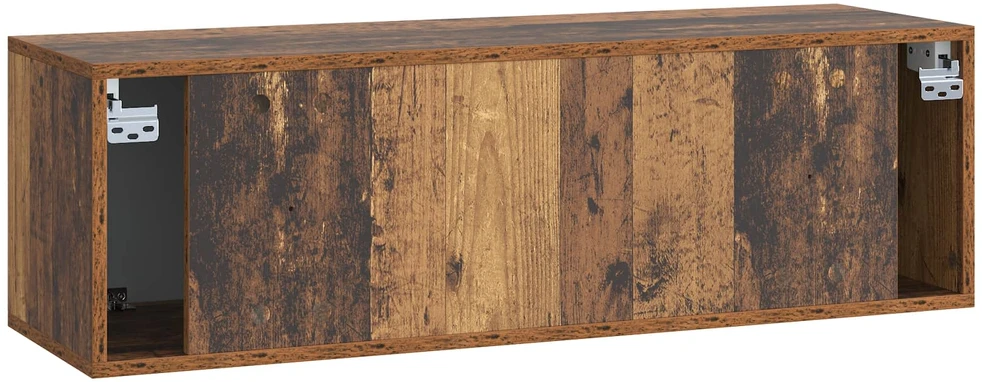 TV staliukas Sieninė TV spintelė 98 x 31 x 30 cm Sendintos medienos
