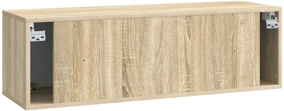 TV staliukas Sieninė TV spintelė 98 x 31 x 30 cm Sonoma ąžuolas