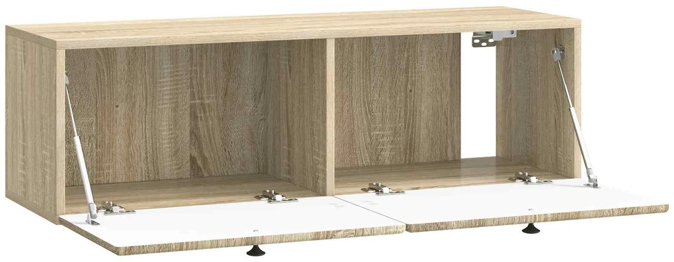 TV staliukas Sieninė TV spintelė 98 x 31 x 30 cm Sonoma ąžuolas
