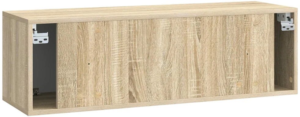 TV staliukas Sieninė TV spintelė 98 x 31 x 30 cm Sonoma ąžuolas