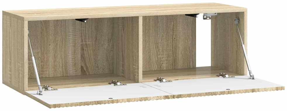 TV staliukas Sieninė TV spintelė 98 x 31 x 30 cm Sonoma ąžuolas