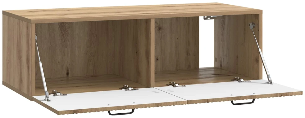 TV staliukas Sieninė TV spintelė 98 x 41 x 30 cm Artisano ąžuolo