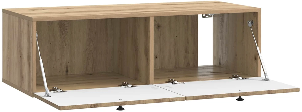 TV staliukas Sieninė TV spintelė 98 x 41 x 30 cm Artisano ąžuolo