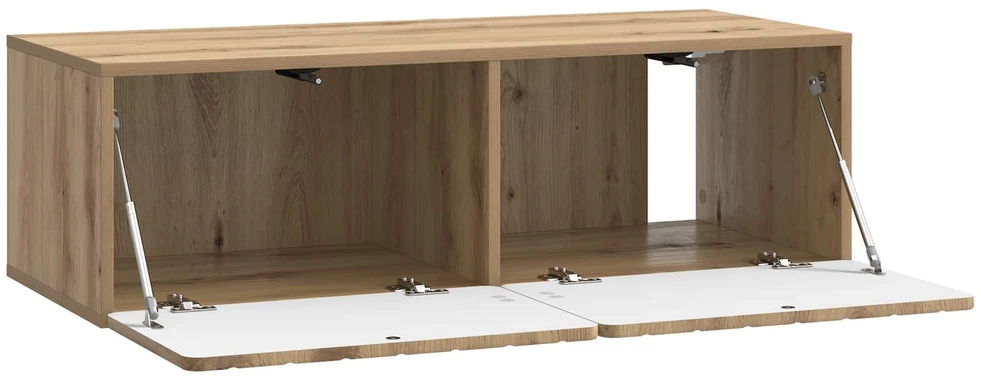 TV staliukas Sieninė TV spintelė 98 x 41 x 30 cm Artisano ąžuolo