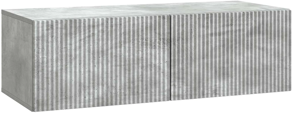 TV staliukas Sieninė TV spintelė 98 x 41 x 30 cm Betono pilka