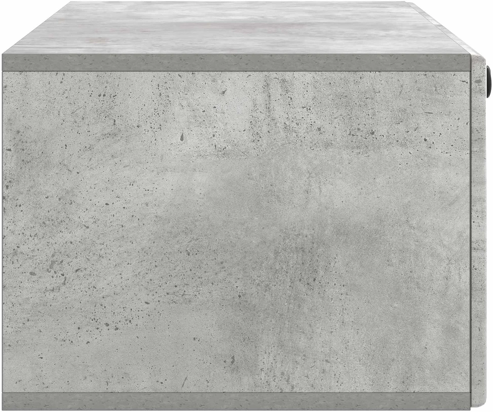 TV staliukas Sieninė TV spintelė 98 x 41 x 30 cm Betono pilka