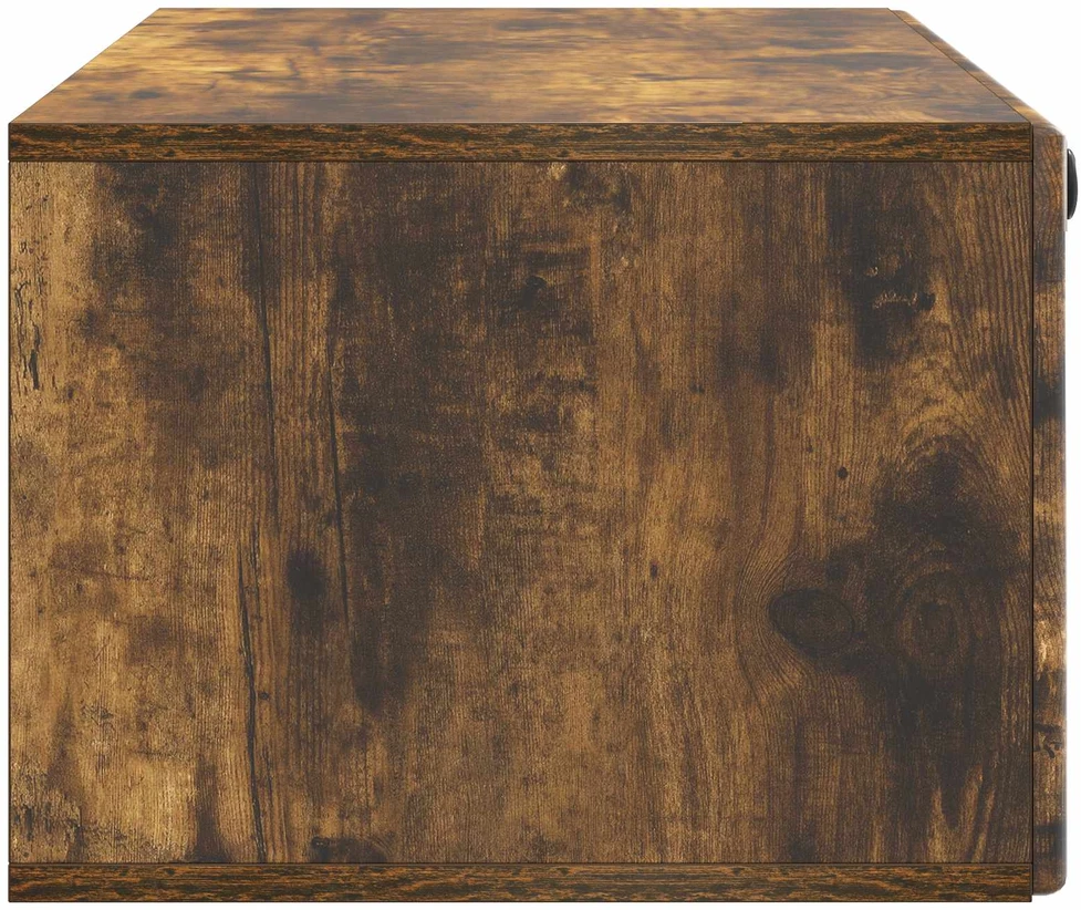 TV staliukas Sieninė TV spintelė 98 x 41 x 30 cm Dūminio ąžuolo