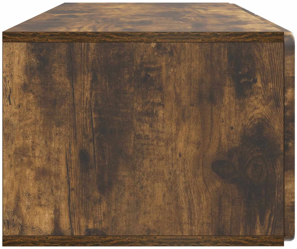 TV staliukas Sieninė TV spintelė 98 x 41 x 30 cm Dūminio ąžuolo