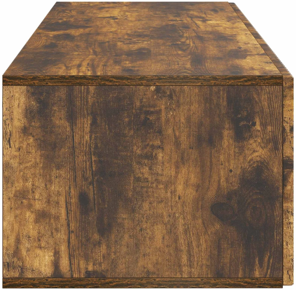 TV staliukas Sieninė TV spintelė 98 x 41 x 30 cm Dūminio ąžuolo