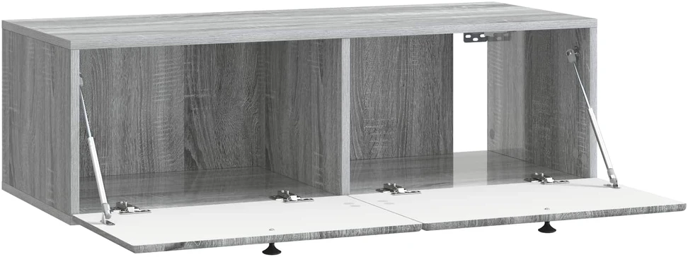 TV staliukas Sieninė TV spintelė 98 x 41 x 30 cm Pilka Sonoma