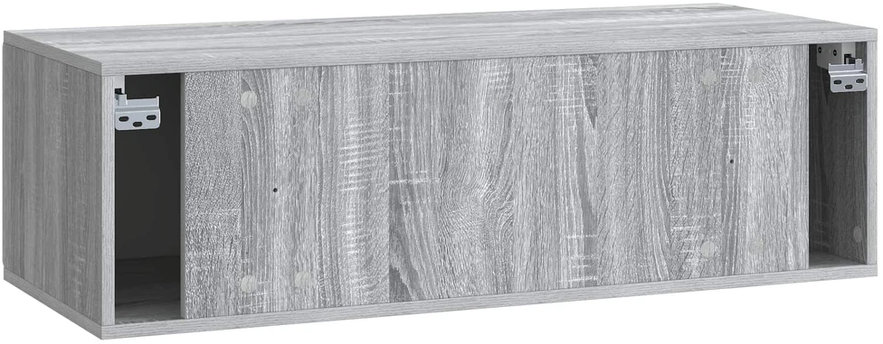 TV staliukas Sieninė TV spintelė 98 x 41 x 30 cm Pilka Sonoma
