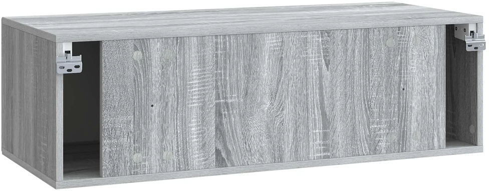 TV staliukas Sieninė TV spintelė 98 x 41 x 30 cm Pilka sonoma ąžuolo