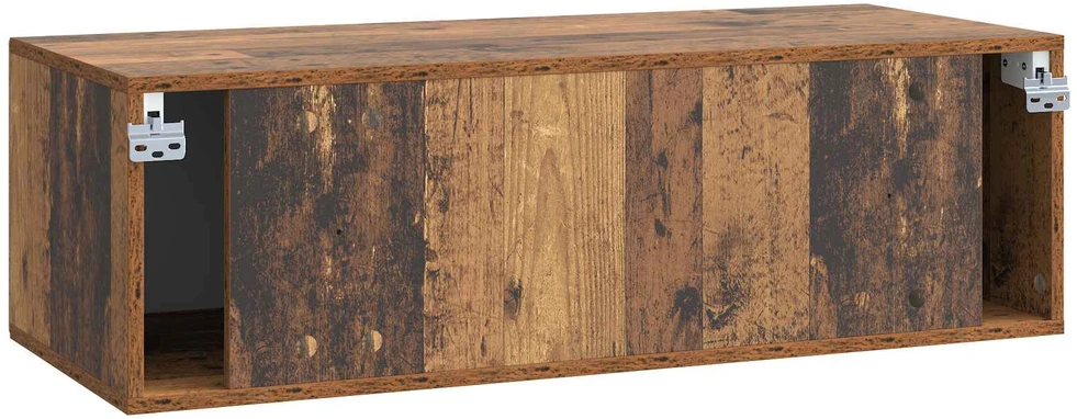 TV staliukas Sieninė TV spintelė 98 x 41 x 30 cm Sendintos medienos