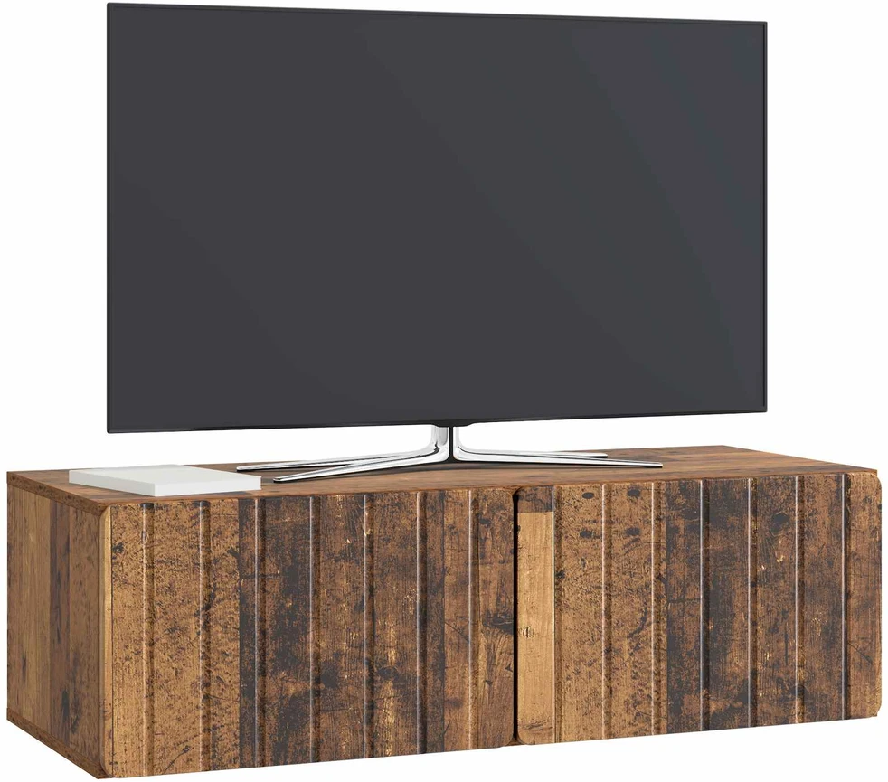 TV staliukas Sieninė TV spintelė 98 x 41 x 30 cm Sendintos medienos