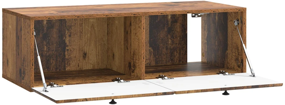 TV staliukas Sieninė TV spintelė 98 x 41 x 30 cm Sendintos medienos