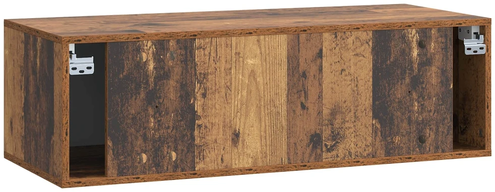 TV staliukas Sieninė TV spintelė 98 x 41 x 30 cm Sendintos medienos