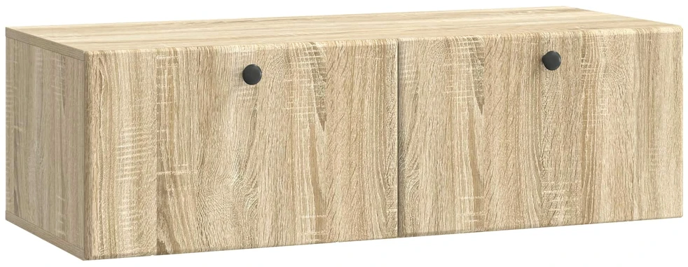 TV staliukas Sieninė TV spintelė 98 x 41 x 30 cm Sonoma ąžuolas