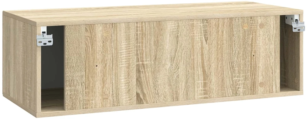 TV staliukas Sieninė TV spintelė 98 x 41 x 30 cm Sonoma ąžuolas