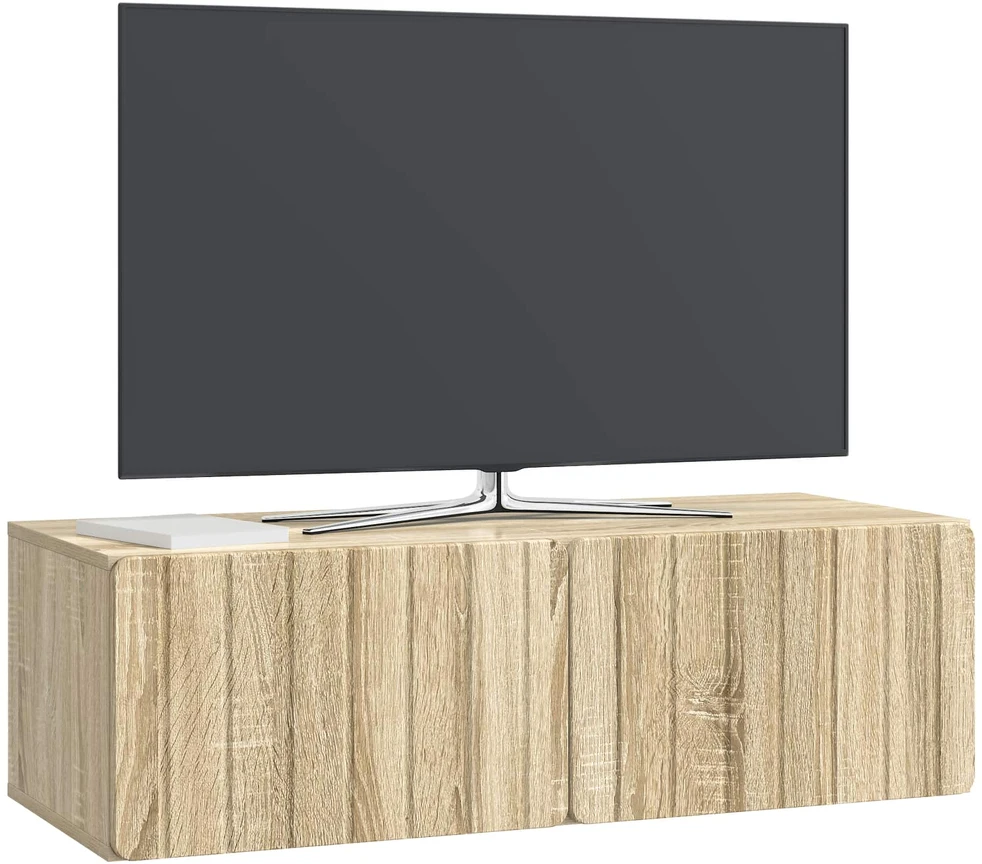 TV staliukas Sieninė TV spintelė 98 x 41 x 30 cm Sonoma ąžuolas