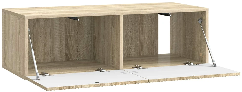 TV staliukas Sieninė TV spintelė 98 x 41 x 30 cm Sonoma ąžuolas