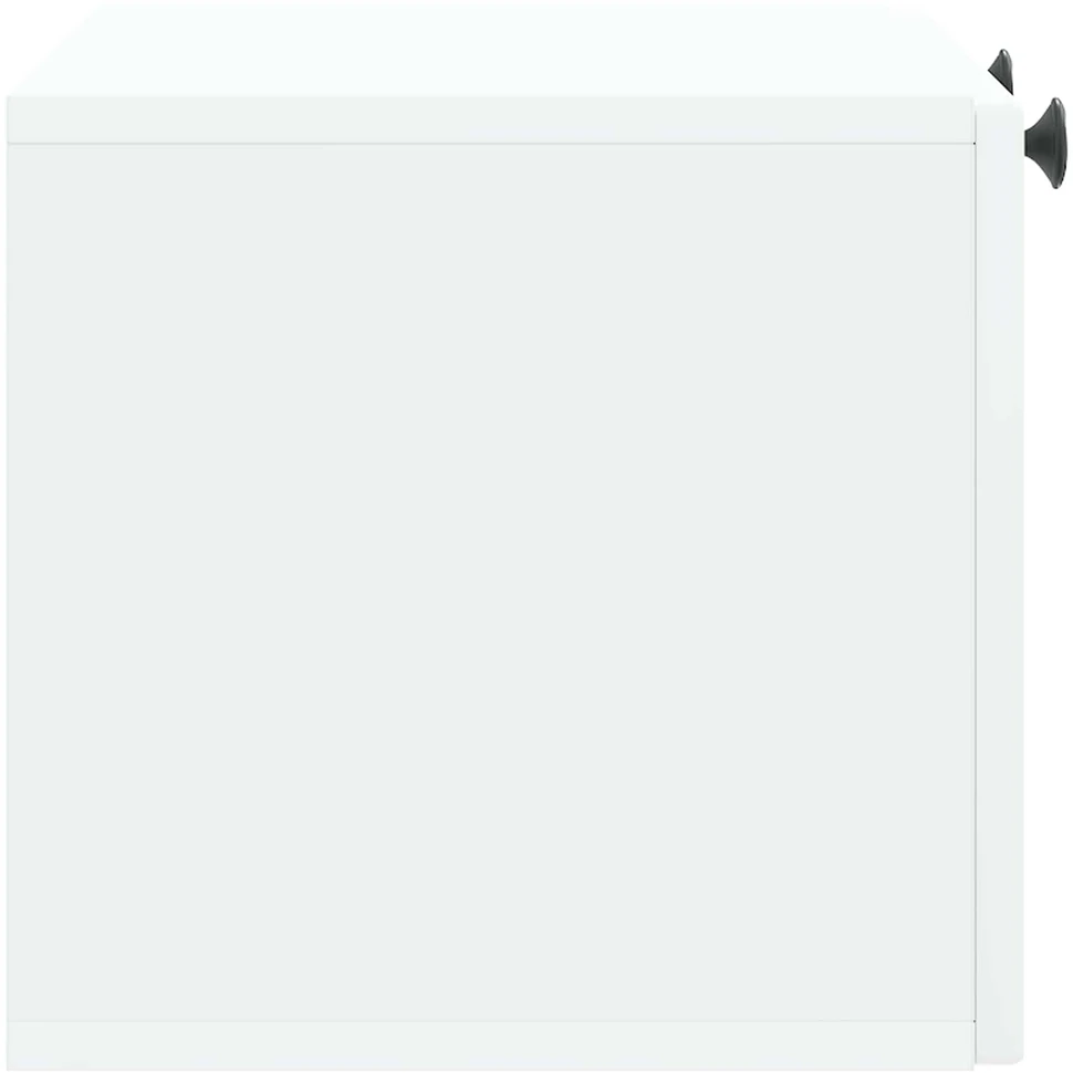TV staliukas Sieninė TV spintelė Balta 59,5 x 31 x 30 cm Apdirbta mediena