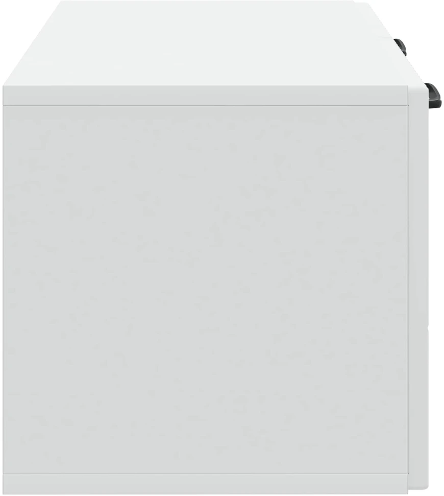 TV staliukas Sieninė TV spintelė Balta 59,5 x 31 x 30 cm Apdirbta mediena