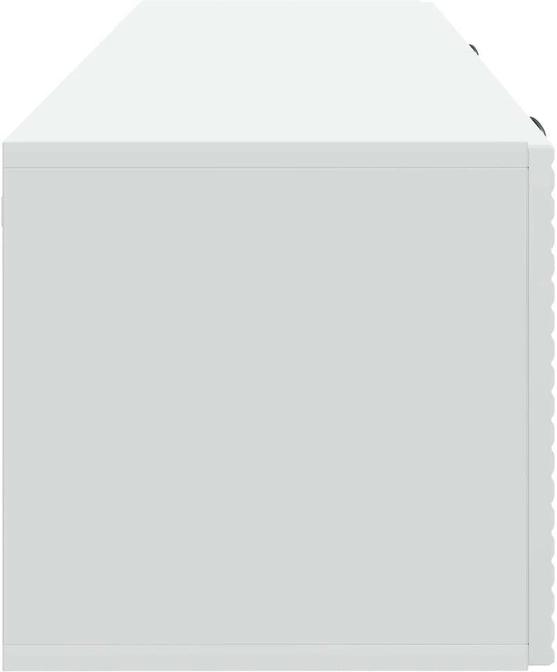 TV staliukas Sieninė TV spintelė Balta 98 x 31 x 30 cm Apdirbta mediena