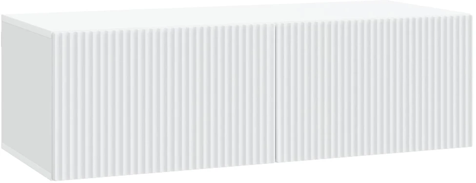 TV staliukas Sieninė TV spintelė Balta 98 x 41 x 30 cm Apdirbta mediena