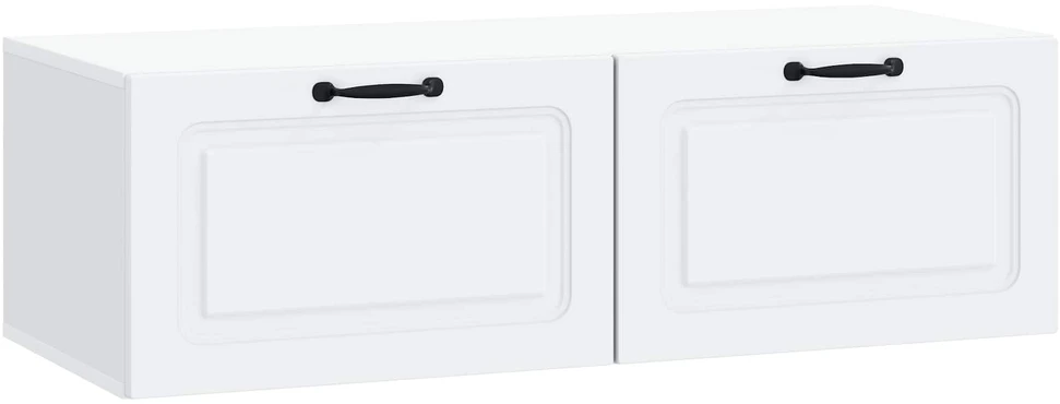 TV staliukas Sieninė TV spintelė Balta 98 x 41 x 30 cm Apdirbta mediena