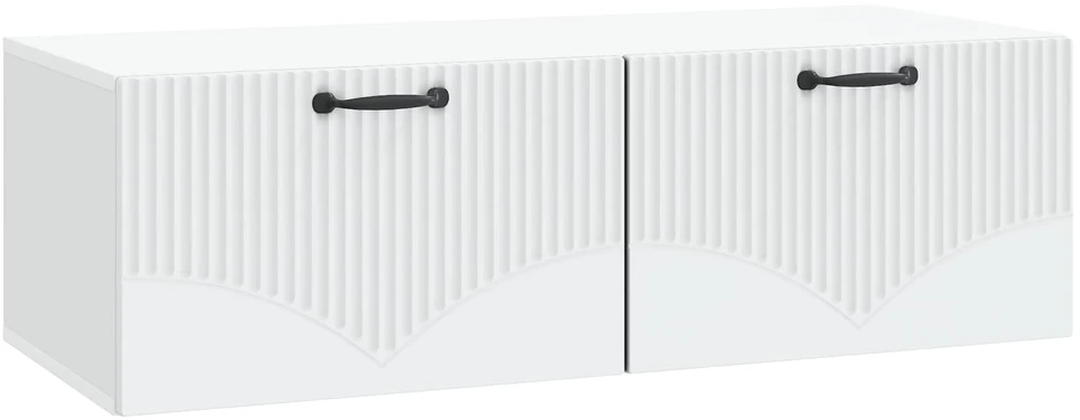 TV staliukas Sieninė TV spintelė Balta 98 x 41 x 30 cm Apdirbta mediena