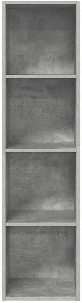 TV staliukas Prie sienos montuojama TV spintelė, pilka, 37x37x142,5cm, MDP