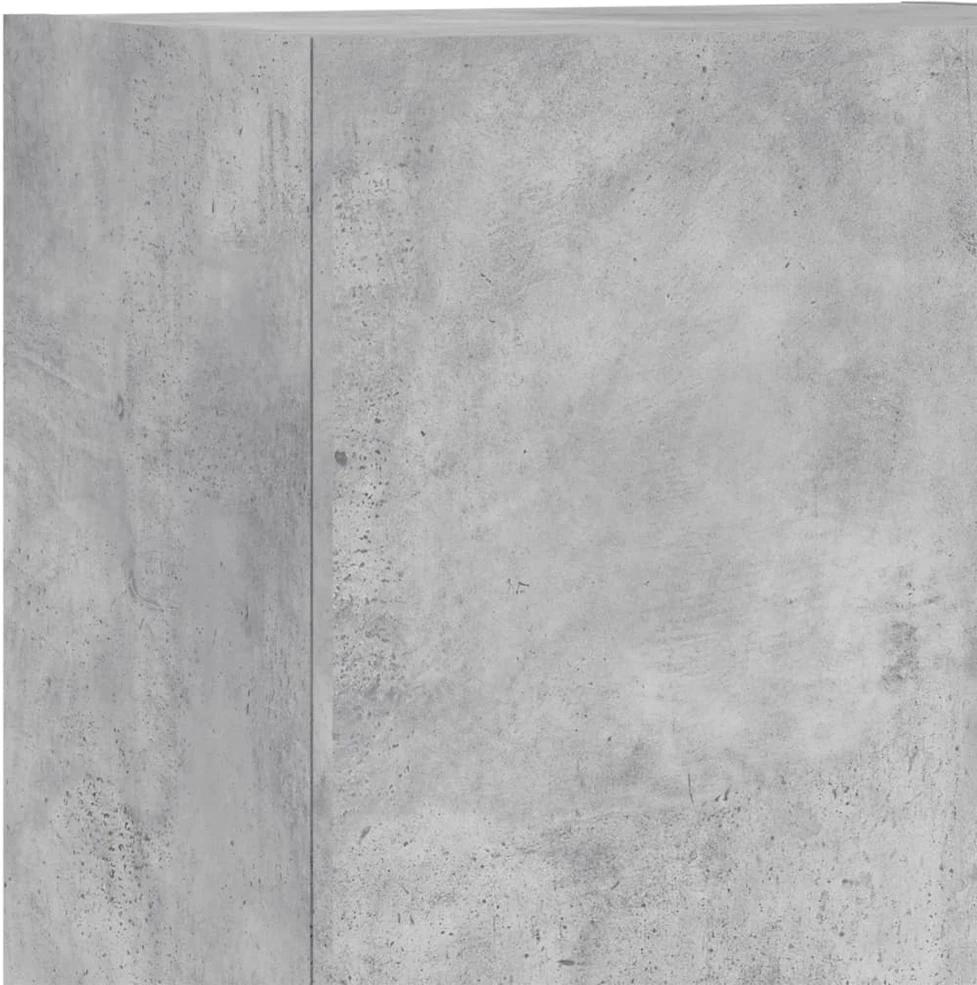 TV staliukas Sieninė TV spintelė, betono pilka, 40,5x30x102cm, mediena