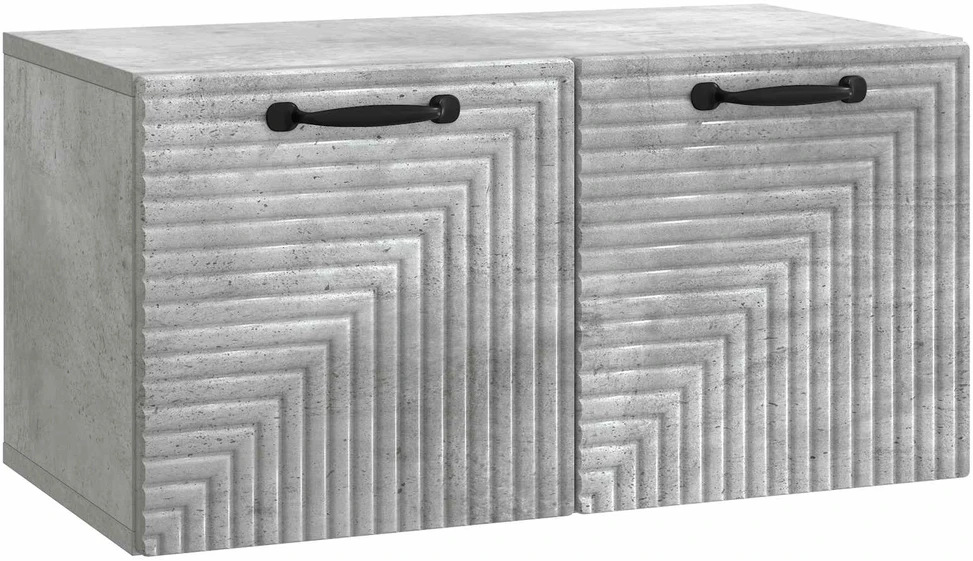 TV staliukas Sieninė TV spintelė Betono pilka 59,5 x 31 x 30 cm