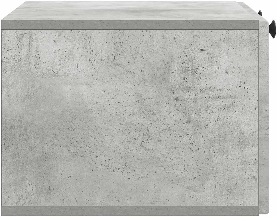 TV staliukas Sieninė TV spintelė Betono pilka 59,5 x 41 x 30 cm