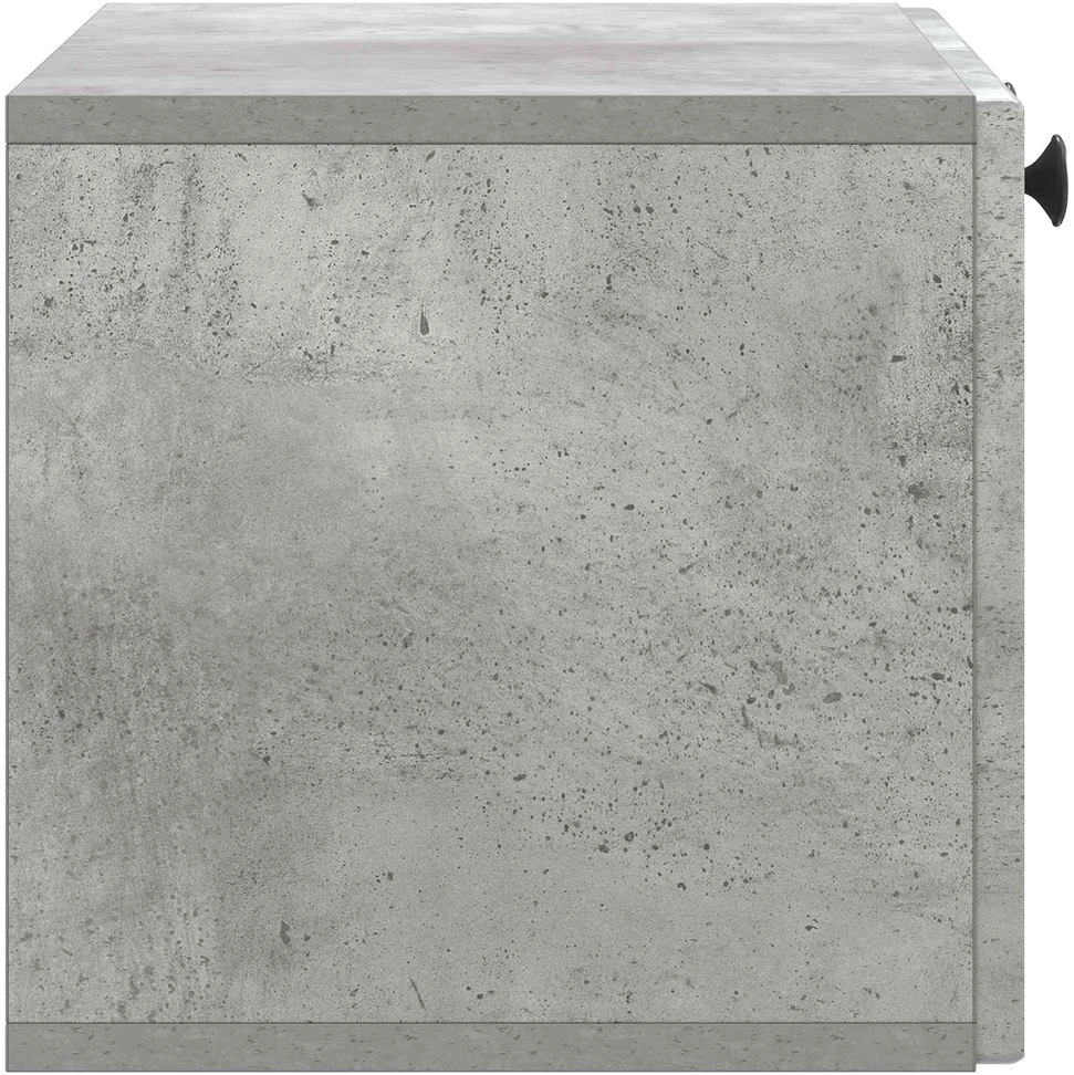 TV staliukas Sieninė TV spintelė Betono pilka 59,5 x 31 x 30 cm