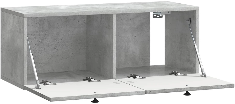 TV staliukas Sieninė TV spintelė Betono pilka 78,5 x 31 x 30 cm