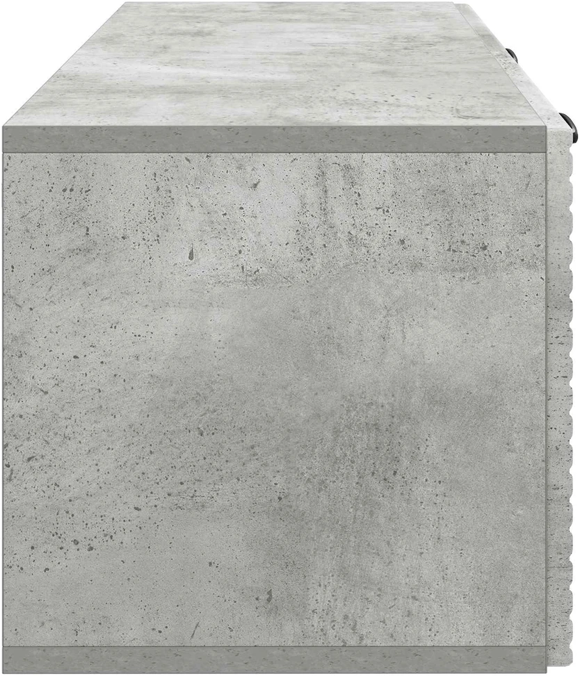 TV staliukas Sieninė TV spintelė Betono pilka 78,5 x 31 x 30 cm